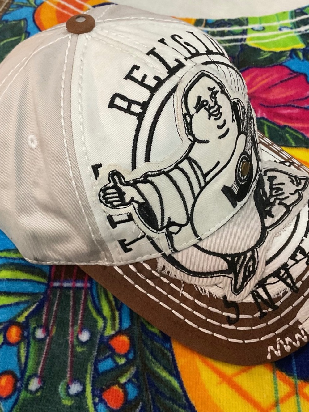 True religion Trucker hat.